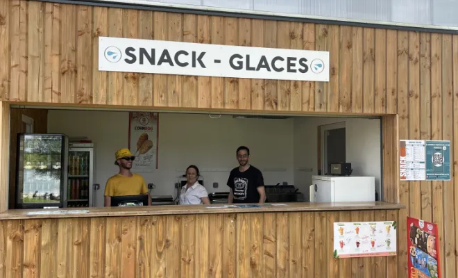 snack et restauration en bord de lac